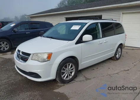 2014 Dodge Grand Caravan Sxt z USA, uszkodzony, nr VIN 2C4RDGCG1ER392061